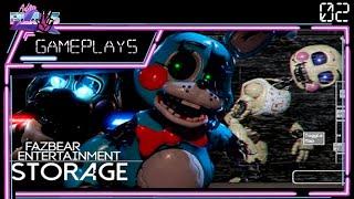 Fazbear Entertainment Storage FNAF HORROR GAME Night 2 No Commentary