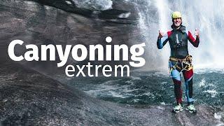 Extrem Canyoning Schönste Schlucht der Schweiz 