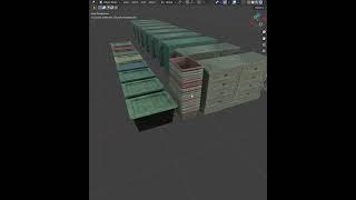 Quick and dirty variety in your #blender3d set-dressing #b3d