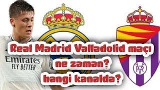   Arda Güler ilk 11de Real Madrid Valladolid maçı ne zaman? #realmadrid