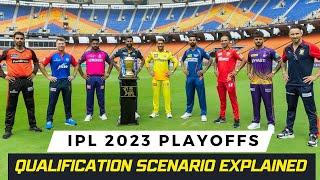 IPL 2023 Playoffs Qualification Scenario Can RCB MI KKR CSK RR LSG and other teams qualify?