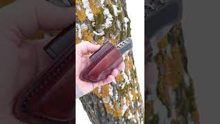 Horizontal Leather sheath for  Victorinox RangerGrip 61 . Чехол для ножа  Victorinox RangerGrip 61.