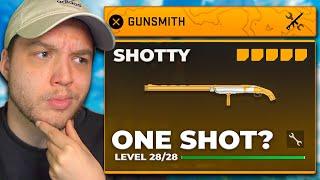 Can the Double Barrel Shotty ONE SHOT?