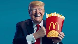 I asked ai to make a Donald Trump mcdonalds commercial