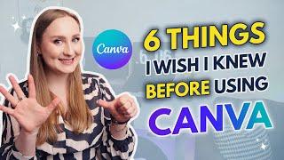  6 THINGS YOU SHOULD KNOW Before using CANVA  Canva Tutorial