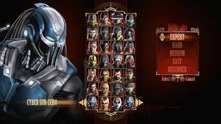 Mortal Kombat 9 - Expert Arcade Ladder Cyber Sub-Zero3 RoundsNo Losses