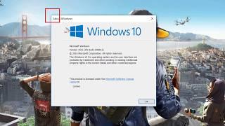 How to check windows version in pclaptop