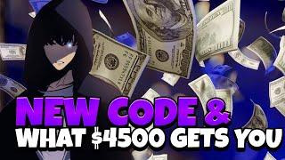 NEW CODE & WHAT $4500 ACCOUNT LOOKS LIKE MY P2W ACCOUNT REVIEW SOLO LEVELING ARISE