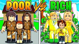 ROBLOX Brookhaven RP - FUNNY MOMENTS POOR Life Vs RICH Life Full Movie