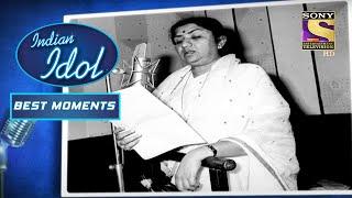 Lata जी के Iconic Songs की Recording को किया सब ने याद  Indian Idol  Tribute To Lata Mangeshkar