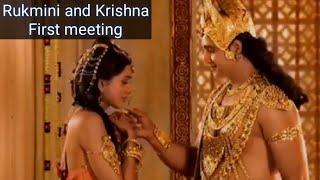 Rukmini and Krishna - First meeting _ Mahabharata _ mesmerizing feelings