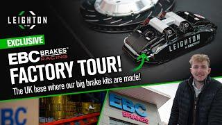 We Visit EBC Brakes’ INCREDIBLE HQ  Leighton Vans