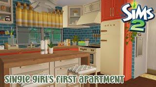  Single Girls First Apartment   Sims 2 Speed Build  Decorate With Me  TS2 Apartment Life