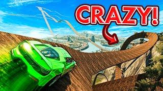 Car STUNTS On CRAZY Map  BeamNG Multiplayer w @CamodoGaming