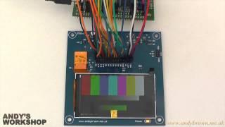 Sony Vivaz U5 on STM32 F100 VL Discovery Board