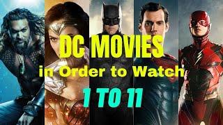 DC Movies in Order to Watch Updated in Jan 2022 DP Entertainments.
