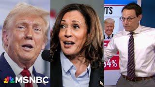 Harris vs. Trump Kornacki has the latest polling numbers ahead of the debate