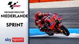 Marc Marquez stürzt  MotoGP Sprint - Highlights   Niederlande GP  MotoGP 2024