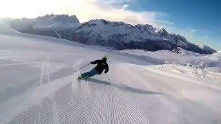 SKI CARVING CARVING SKIING - HEAD SKI - PASSO SAN PELLEGRINO - DOLOMITI SUPERSKI