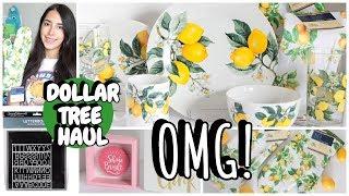 DOLLAR TREE HAUL MAY 2019 LEMON PLATES ARE BACK NEW FINDS