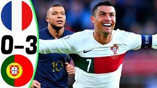 France vs Portugal 0-3 - MBAPPE vs RONALDO - All Goals and Highlights 2024