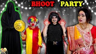 BHOOT PARTY  Halloween Party and Makeup  Family Comedy Horror  Aayu and Pihu Show