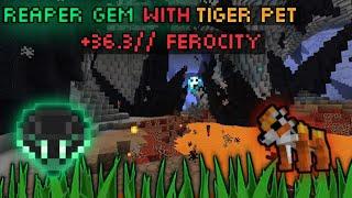 reaper gem + tiger pet  CraftersMC