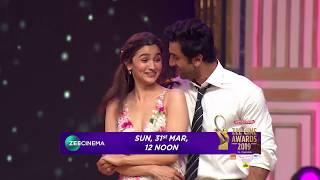 Ranbir Kapoor  Alia Bhatt  Zee Cine Awards 2019  Sun 31st March 12 Noon