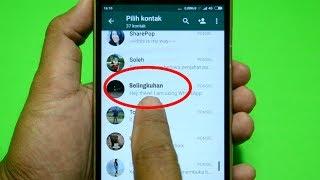 Cara Menyembunyikan Kontak WhatsApp Dengan Mudah