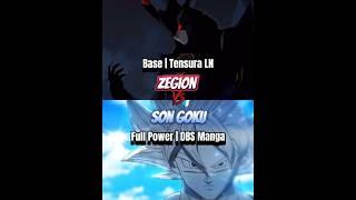 Zegion vs Son Goku #tensura #dbs #edit