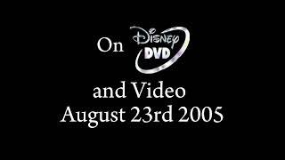 On Disney DVD and Video August 23rd 2005