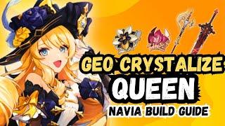 NAVIA BUILD GUIDE  Best Artifacts Weapons Team Comps  Genshin Impact
