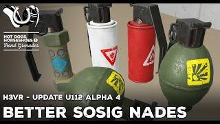 H3VR Early Access Update 112 Alpha 4 - Better Sosig Grenades