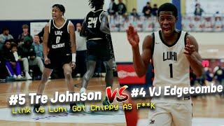 #5 Link Academy vs #6 Luhi GOT LIKE THAT Tre Johnson Goes At VJ Edgecombe @ Metro Classic In NJ