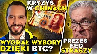 CZY KRYZYS W CHINACH WPŁYNIE NA KURS BTC?  PIERWSZY KRAJ Z BTC JAKO WALUTĄ? - Crypto News