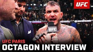 Renato Moicano Octagon Interview  UFC Paris