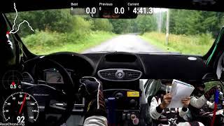 Barum Czech Rally Zlin 2018 SS4 Rajnochovice onboard No.100 Clio R3