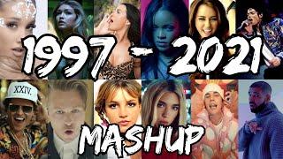 POP SONGS WORLD 1997-2021  POP 2021 MEGAMİX 200+ Songs Mashup