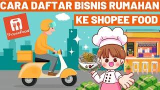 TERBARU CARA DAFTAR SHOPEE FOOD 2024 BISNIS RUMAHAN STREET FOOD TANPA TOKO JUAL MAKANAN ONLINE