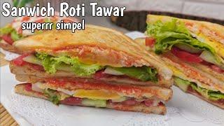 Sandwich Roti Tawar super simpel