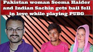 #AlokRanjhan Pakistan woman Seema Haider and Indian Sachin gets bail fell in love while playing PUBG