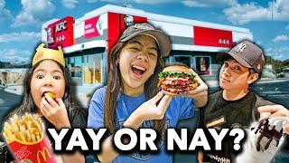 TRYING FAST-FOOD VIRAL HACKS  Ranz and Niana