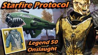 Starfire Protocol is Great in Legend Onslaught Solar Warlock Build