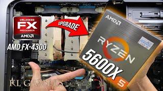 Upgrade AMD FX-4300 to AMD Ryzen 5 5600X GIGABYTE X570 AORUS PRO WIFI RTX 3070 Noctua NH-D15