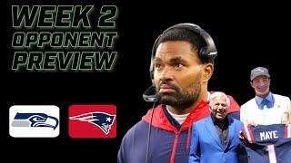 Earliest Possible Week 2 Preview Patriots