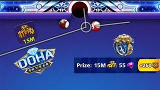 Elite Lounge Doha Skybar  Prize 15M And 55 Assess Pro 8 ball pool