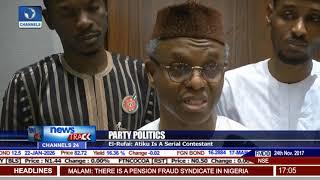 Atiku Is A Serial Contestant  - El-Rufai