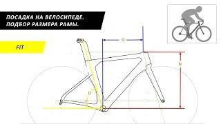 Посадка на велосипеде. Часть 1 Параметры для подбора рамы