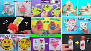 9 Best paper craft ideas Paper Magic Tricks and Origami Transformations ARTS. School Craft Ideas.