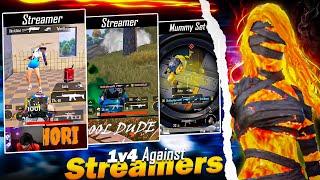 Fastest 1v4 Against Streamers   Best 5 Fingers Handcam Gameplay In IQOONeo6  BGMI PUBG MOBILE️‍🩹